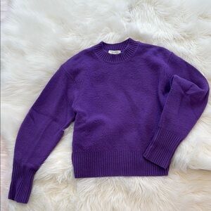 Vince Cashmere Purple Women's Sweater